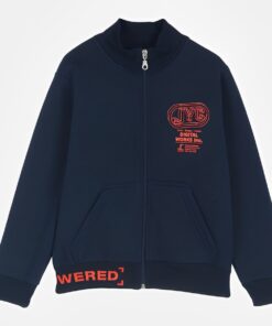 Joyce Παιδικό Σετ Χοντρές Φόρμες Φούτερ, Ζακέτα και Παντελόνι - Σκούρο Μπλε (89294)