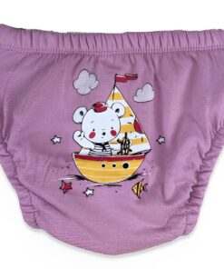 Παιδική Πάνα-Βρακάκι Εκμάθησης Τουαλέτας με Σχέδιο Αρκουδάκι - Λιλά (88667)