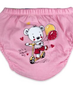 Παιδική Πάνα-Βρακάκι Εκμάθησης Τουαλέτας με Σχέδιο Αρκουδάκι - Ροζ (88682)