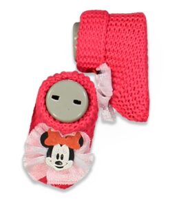 Βρεφικά Τερλίκια Πλεκτά με Τούλι με Ηρωίδα Κινουμένων Σχεδίων - Κοραλί (88470)