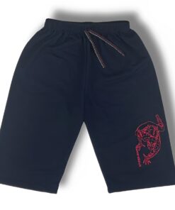 Καλοκαιρινό Παιδικό Παντελονάκι Βερμούδα με Ήρωα Κινουμένων Σχεδίων - Σκούρο Μπλε (89883)