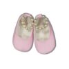 Παπουτσάκια Αγκαλιάς Μπαλαρίνες με Πέρλες - Ροζ (91244)