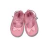Παπουτσάκια Αγκαλιάς Μπαλαρίνες με Χρατς και Φιογκάκι Πουά - Ροζ (90813)