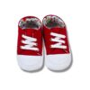 Παπουτσάκια Βρεφικά Αγκαλιάς με Κορδονάκια - Κόκκινο (90838)