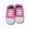 Παπουτσάκια Βρεφικά Αγκαλιάς με Κορδονάκια - Ροζ (90927)