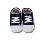 Παπουτσάκια Βρεφικά Αγκαλιάς με Κορδονάκια - Σκούρο Μπλε (90832)