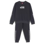 Joyce Παιδικό Σετ Χοντρές Φόρμες Φούτερ, Μπλούζα και Παντελόνι - Ανθρακί (92231)