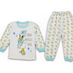 Παιδικό Σετ Πιτζάμες Μπλούζα και Παντελονάκι με Σχέδιο Ηρωίδα Κινουμένων Σχεδίων - Σιέλ (91544)