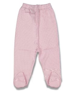 Παντελονάκι με Κλειστά Ποδαράκια και Σχέδιο Τελίτσες - Ροζ (92019)