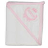 Βρεφική Μπουρνουζοπετσέτα "Princess" - Ροζ, 65×80εκ (92341)