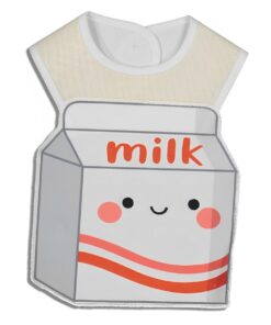 Βρεφική Σαλιάρα με Σχέδιο Γάλα "Milk" - Άσπρη (92030) Βρεφική Σαλιάρα με Σχέδιο Γάλα "Milk" - Άσπρη (92030)