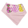 Βρεφική Σαλιάρα - Μπαντάνα με Σχέδιο Γατούλες - Ροζ (92075)