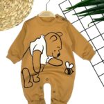 Βρεφικό Φορμάκι με Σχέδιο Ήρωα Κινουμένων Σχεδίων - Καφέ (ΓΟΥΙ-91608)