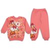 Βρεφικό Σετ Λεπτές Φόρμες, Μπλούζα και Παντελόνι με Ηρωίδα Κινουμένων Σχεδίων - Σομόν (ΝΤΑΙ-91866)