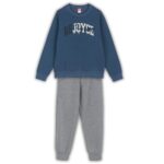 Joyce Παιδικό Σετ Χοντρές Φόρμες Φούτερ, Μπλούζα και Παντελόνι - Μπλε (93413)