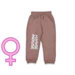 Παιδικό Παντελόνι Λεπτό με Ηρωίδα Κινουμένων Σχεδίων – Πούδρα (ΜΙΝ-93019)