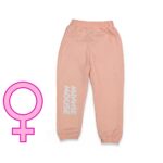 Παιδικό Παντελόνι Λεπτό με Ηρωίδα Κινουμένων Σχεδίων – Σομόν (ΜΙΝ-93033)