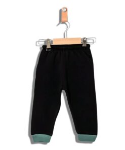 Παιδικό Χειμωνιάτικο Παντελόνι σε Μαύρο-Πράσινο Χρώμα (93931)