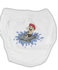 Παιδική Πάνα-Βρακάκι Εκμάθησης Τουαλέτας με Σχέδιο Αγοράκι - Άσπρη (95250)