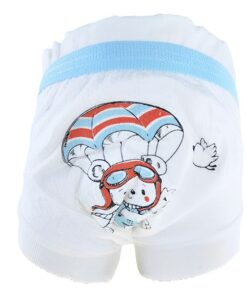 Παιδική Πάνα-Βρακάκι Εκμάθησης Τουαλέτας με Σχέδιο Αρκουδάκι – Άσπρο (95123)