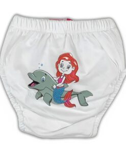 Παιδική Πάνα-Βρακάκι Εκμάθησης Τουαλέτας με Σχέδιο Κοριτσάκι - Άσπρη (95474)