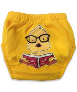 Παιδική Πάνα-Βρακάκι Εκμάθησης Τουαλέτας με Σχέδιο Παπάκι - Κίτρινη (95337)