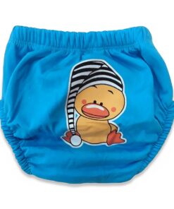 Παιδική Πάνα-Βρακάκι Εκμάθησης Τουαλέτας με Σχέδιο Παπάκι - Μπλε (95256)