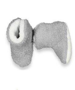 Παντοφλάκια - Μποτάκια Αγκαλιάς Fleece - Γκρι (95299)