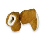 Παντοφλάκια - Μποτάκια Αγκαλιάς Fleece - Καφέ (95310)