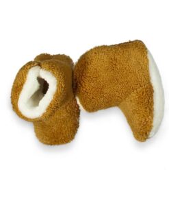 Παντοφλάκια - Μποτάκια Αγκαλιάς Fleece - Καφέ (95310)