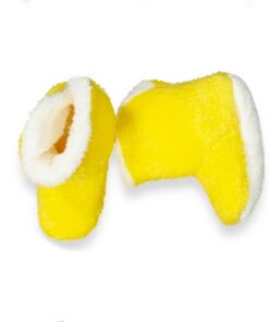 Παντοφλάκια - Μποτάκια Αγκαλιάς Fleece - Κίτρινο (95307)