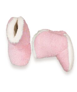 Παντοφλάκια - Μποτάκια Αγκαλιάς Fleece - Ροζ (95313)