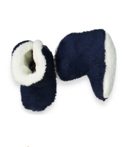 Παντοφλάκια - Μποτάκια Αγκαλιάς Fleece - Σκούρο Μπλε (95316)