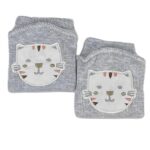 Βρεφικές Επιγονατίδες Μπουσουλήματος, 0-24 Μηνών - Γκρι (98167)