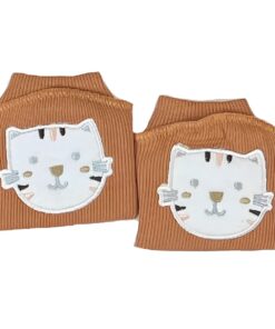 Βρεφικές Επιγονατίδες Μπουσουλήματος, 0-24 Μηνών - Καφέ (98174)