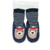 Καλτσοπάπουτσα με Σχέδιο Αρκουδάκι - Σκούρο Μπλε (99339)