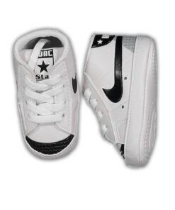 Παπουτσάκια Βρεφικά Αγκαλιάς με Κορδονάκια - Μαύρο (99039)