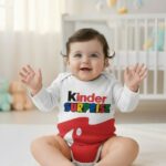 Βρεφικό Κορμάκι Μακρυμάνικο με Σχέδιο Γλυκό - Άσπρο (ΚΙΝ-100080)