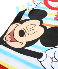 Disney Σετ Μπλουζίτσα και Παντελονάκι Σορτσάκι με Σχέδιο Μίκυ Μάους “Mickey” – Κόκκινο (101513)