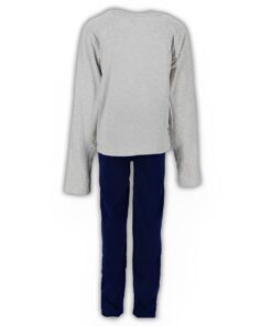 Marvel Σετ Πιτζάμες Λεπτές Μπλούζα και Παντελόνι με Σχέδιο Spiderman - Γκρι (101296)