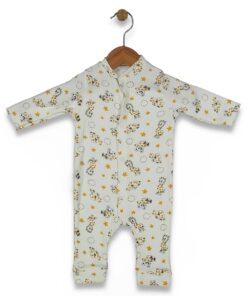 Βρεφικό Φορμάκι με Σχέδιο Ζωάκια - Κίτρινο (102536)