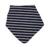 Βρεφική Σαλιάρα - Μπαντάνα με Ριγωτό Σχέδιο - Σκούρο Μπλε (103508)