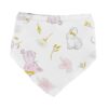 Βρεφική Σαλιάρα - Μπαντάνα με Σχέδιο Λαγουδάκια - Άσπρη (103446)