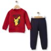 Βρεφικό Σετ Λεπτές Φόρμες, Μπλούζα και Παντελόνι με Ήρωα Κινουμένων Σχεδίων - Κόκκινο (ΠΙΚΑ-105117)