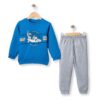 Βρεφικό Σετ Λεπτές Φόρμες, Μπλούζα και Παντελόνι με Ήρωα Κινουμένων Σχεδίων - Μπλε (ΜΠΑΞ-105231)