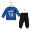Βρεφικό Σετ Λεπτές Φόρμες, Μπλούζα και Παντελόνι με Ήρωα Κινουμένων Σχεδίων - Μπλε (ΜΠΛΟΥ-105193)