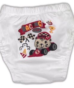 Παιδική Πάνα-Βρακάκι Εκμάθησης Τουαλέτας με Σχέδιο Αρκουδάκι - Άσπρη (106014)