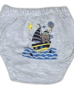 Παιδική Πάνα-Βρακάκι Εκμάθησης Τουαλέτας με Σχέδιο Αρκουδάκι - Γκρι (106026)