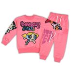 Παιδικό Σετ Λεπτή Μακό Μπλούζα και Παντελόνι με Ήρωα Κινουμένων Σχεδίων - Κοραλί (ΠΑΦ-106176)