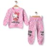 Βρεφικό Σετ Λεπτές Φόρμες, Μπλούζα και Παντελόνι με Ήρωα Κινουμένων Σχεδίων - Ροζ (ΚΙΤ-105701)